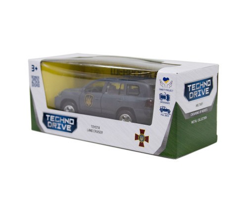 Машина TechnoDrive серії Шеврони Героїв - Toyota Land Сruiser - Рубіж (KM6010)