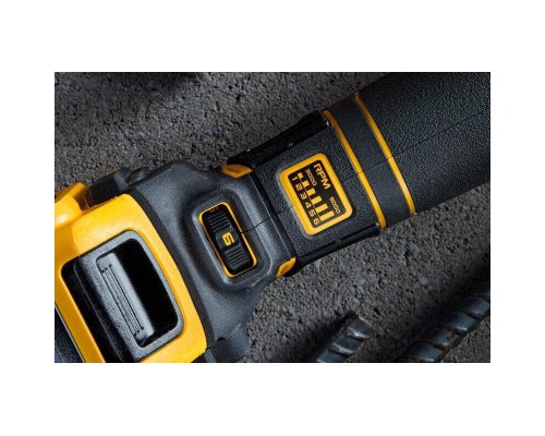 Шліфувальна машина DeWALT 18В XR Li-lon 6Ah, 125 мм, 3000-9000об/хв (DCG409VST1)