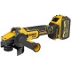 Шліфувальна машина DeWALT 18В XR Li-lon 6Ah, 125 мм, 3000-9000об/хв (DCG409VST1)