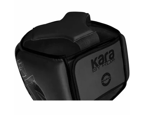 Боксерський шолом RDX F6 KARA Matte Black XL (HGR-F6MB-XL)