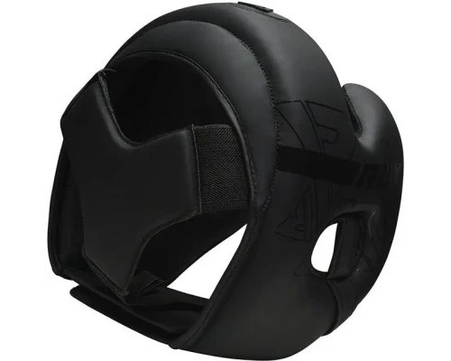 Боксерський шолом RDX F6 KARA Matte Black XL (HGR-F6MB-XL)