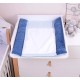 Пеленальний матрацик Верес Velour Deep blue 50х70 см (429.02)