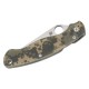 Ніж Spyderco Military 2 Satin S30V Camo G10 (C36GPCMO2)
