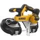 Стрічкова пила DeWALT 18 В XR Li-lon, 174 м/хв, вага 3.8 кг (без АКБ та ЗП) (DCS378N)