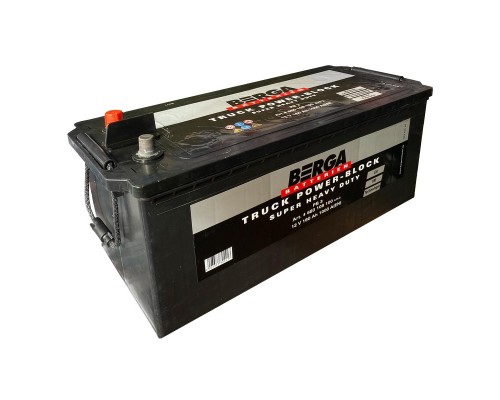 Акумулятор автомобільний Berga Truck Power Block 180Ah бокова(+/-) (1000EN) (6801081007502)