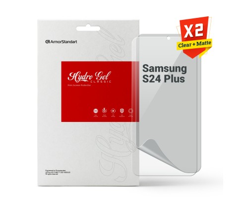 Плівка захисна Armorstandart Kit Clear + Matte Samsung S24 Plus (ARM80706)