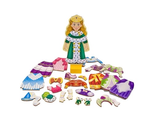 Розвиваюча іграшка Melissa&Doug Магнітна вдягалка Принцеса Еліза (MD13553) Розвиваюча іграшка Melissa&Doug Магнітна вдягалка Принцеса Еліза (MD13553)