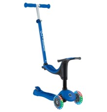 Самокат Globber Go Up Sporty колеса з підсвіткою до 20/50 кг 1+ Синій (452-600-4)
