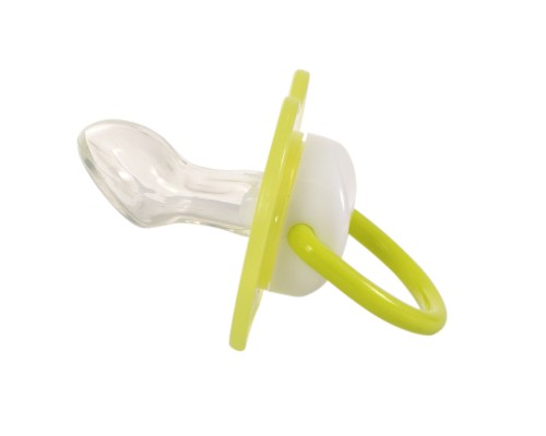 Пустушка Baby Team Силіконова ортодонтична З ковпачком та кільцем Нічна Від 12 місяців (4824428030083)