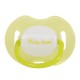 Пустушка Baby Team Силіконова ортодонтична З ковпачком та кільцем Нічна Від 12 місяців (4824428030083)