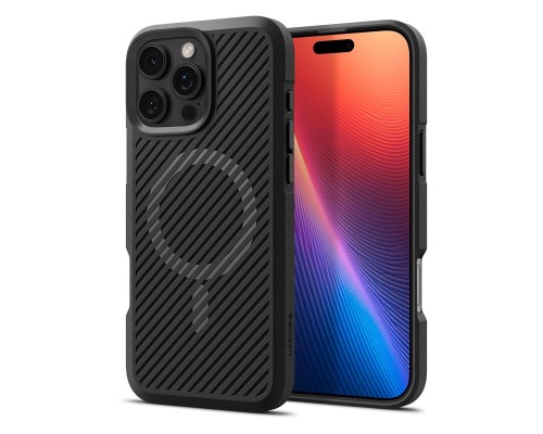 Чохол до мобільного телефона Spigen iPhone 16 Pro Max Core Armor MagFit Matte Black (ACS08024)