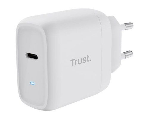 Зарядний пристрій Trust Maxo 45W USB-C PD white (25138_TRUST)