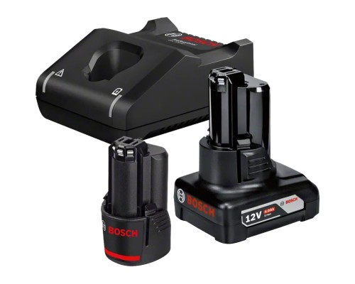 Набір акумулятор + зарядний пристрій Bosch GBA, 18V 1x2Ah, 1х4Ah, ЗП GAL 12V-40 (1.600.A01.NC9)