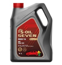 Моторна олива S-OIL SEVEN RED 9 SP 0W-20, 4л (SRSP0204)