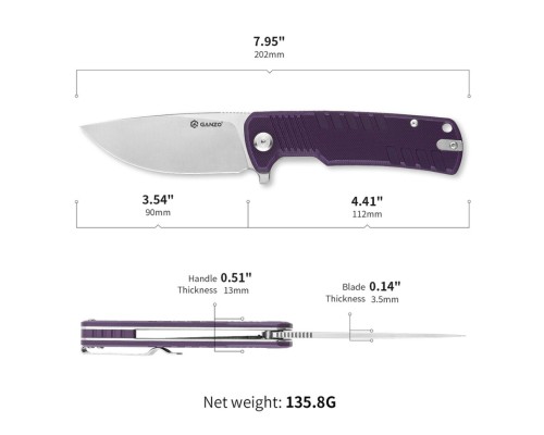Ніж Ganzo G769-PL