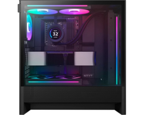 Корпус NZXT H5 Flow RGB Compact (CC-H52FB-R1)