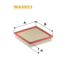 Повітряний фільтр для автомобіля Wixfiltron WA9953