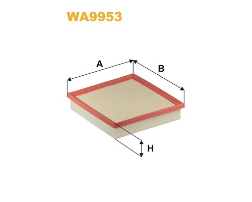 Повітряний фільтр для автомобіля Wixfiltron WA9953