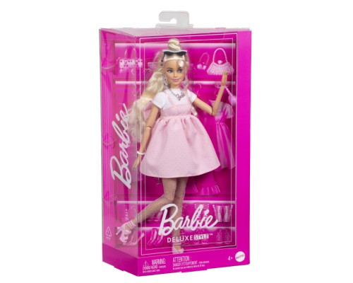 Лялька Barbie Deluxe style Barbiecore Модниця у сукні Baby doll (HYV27)