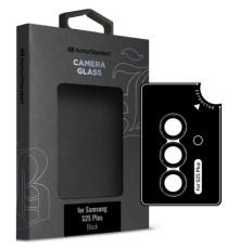 Скло захисне Armorstandart Camera Supreme BI Samsung S25 Plus Black (ARM83220)