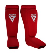 Захист гомілки і стопи RDX Shin Instep Foam Red/White XL (HYP-SIRW-XL)