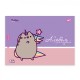 Альбом для малювання Yes А4 20 скоба з перфорацією Pusheen (130589)