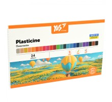 Пластилін Yes Orange Line 24 кольорів 480г (540692)