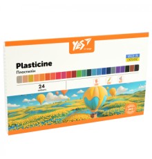 Пластилін Yes Orange Line 24 кольорів 480г (540692)