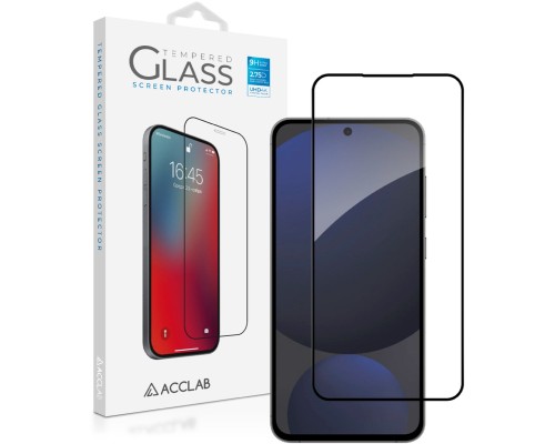 Скло захисне ACCLAB Full Glue Samsung S24FE Black (1283126594830)