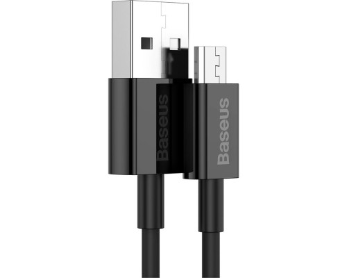 Дата кабель USB 2.0 AM to Micro 5P 2.0m Superior Fast Charging 2A black Baseus (CAMYS-A01)