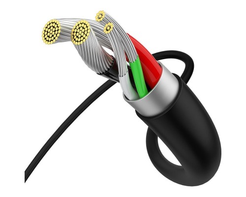 Дата кабель USB 2.0 AM to Micro 5P 2.0m Superior Fast Charging 2A black Baseus (CAMYS-A01)