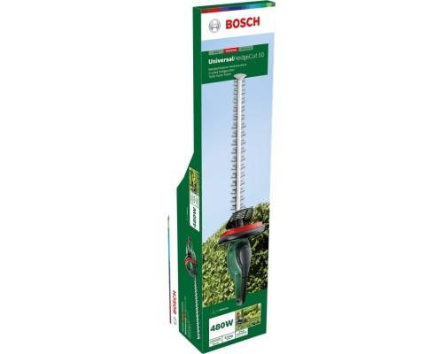 Кущоріз Bosch UniversalHedgeCut 50 480Вт, 50см, крок різу 26мм, 3.67 кг (0.600.8C0.501)