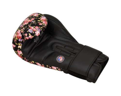 Боксерські рукавички RDX FL-5 Black 10 унцій (BGR-FL5B-10oz)
