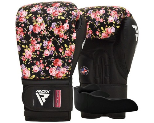 Боксерські рукавички RDX FL-5 Black 10 унцій (BGR-FL5B-10oz)