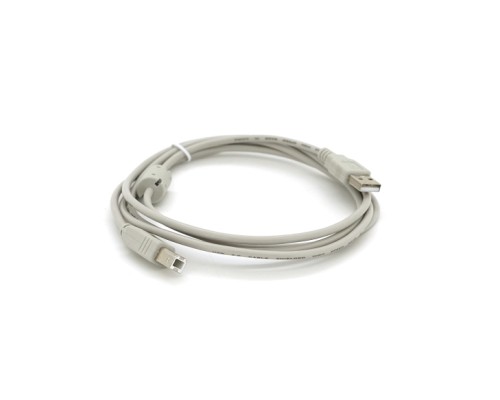 Кабель для принтера USB 2.0 AM/BM 1.8m ferrite white Voltronic (YT-AM/BM-1.8W)