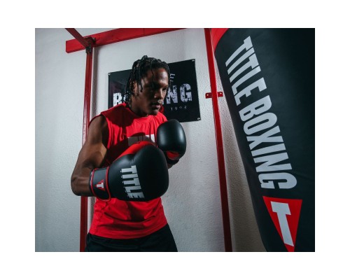 Боксерські рукавички Title Boxing Dynamic Strike Black/Red 14 oz (XDBG 14 BK/RD)