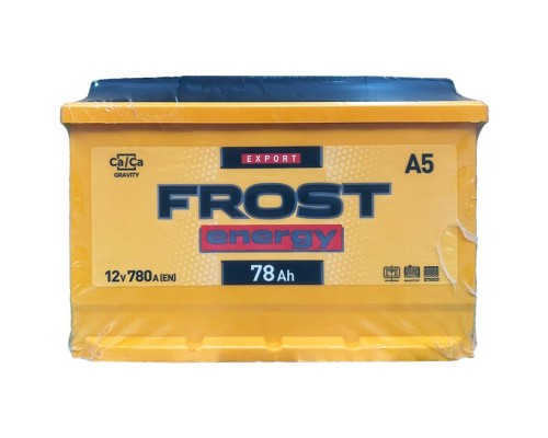Акумулятор автомобільний FROST ENERGY 78Ah Ев (-/+) (780EN)