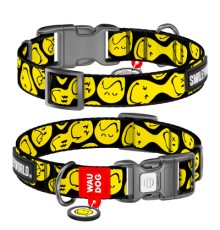 Нашийник для тварин WAUDOG Nylon з QR-паспортом 