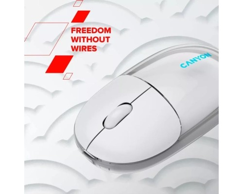 Мишка Canyon OnClick 24 Wireless Pink (CNS-CMSW24P)