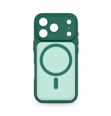 Чохол до мобільного телефона Armorstandart Lush MagCase Apple iPhone 17 Pro Dark Green (ARM87491)