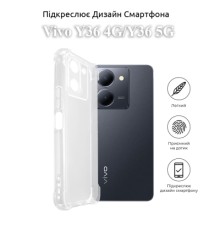 Чохол до мобільного телефона BeCover Anti-Shock Vivo Y36 4G/Y36 5G Clear (709852)