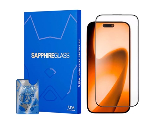 Скло захисне iLera Sapphire Ultra Glass 2.0 iPhone 17 (ILSPDLPL17)