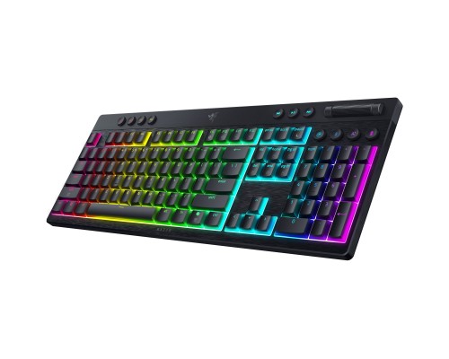 Клавіатура Razer BlackWidow V4 Low-Profile Wireless/Bluetooth/USB Yellow switch UA Black (RZ03-05271500-R3M1)