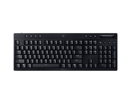 Клавіатура Razer BlackWidow V4 Low-Profile Wireless/Bluetooth/USB Yellow switch UA Black (RZ03-05271500-R3M1)