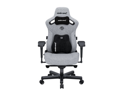 Крісло ігрове Anda Seat Kaiser 3 Pro Fabric Size XL Gray (AD12YDC-XL-01-G-PV/F-G02)