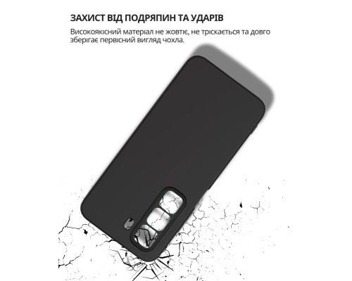 Чохол до мобільного телефона BeCover Silicone Infinix Hot 60 Pro 4G (X6885) Black (714558)