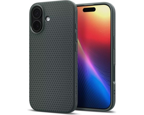 Чохол до мобільного телефона Spigen Liquid Air iPhone 17 Abyss Green (ACS10371)
