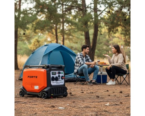 Генератор Forte інверторний FG5500iE 4kW, стартер ручний, електричний , 11л. (148251)