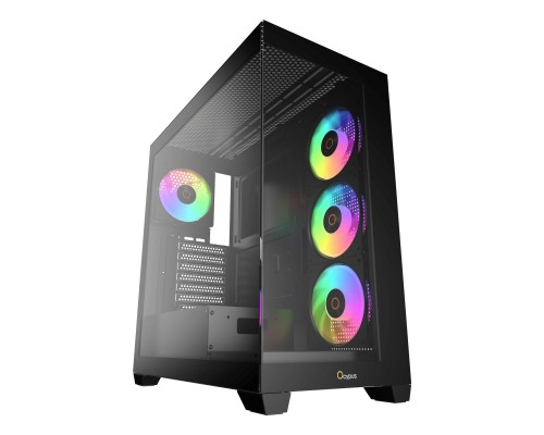 Корпус OCYPUS GAMMA C72 BK ARGB (GAMMA-C72-BKD400XX-GL)
