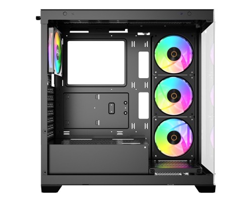 Корпус OCYPUS GAMMA C72 BK ARGB (GAMMA-C72-BKD400XX-GL)